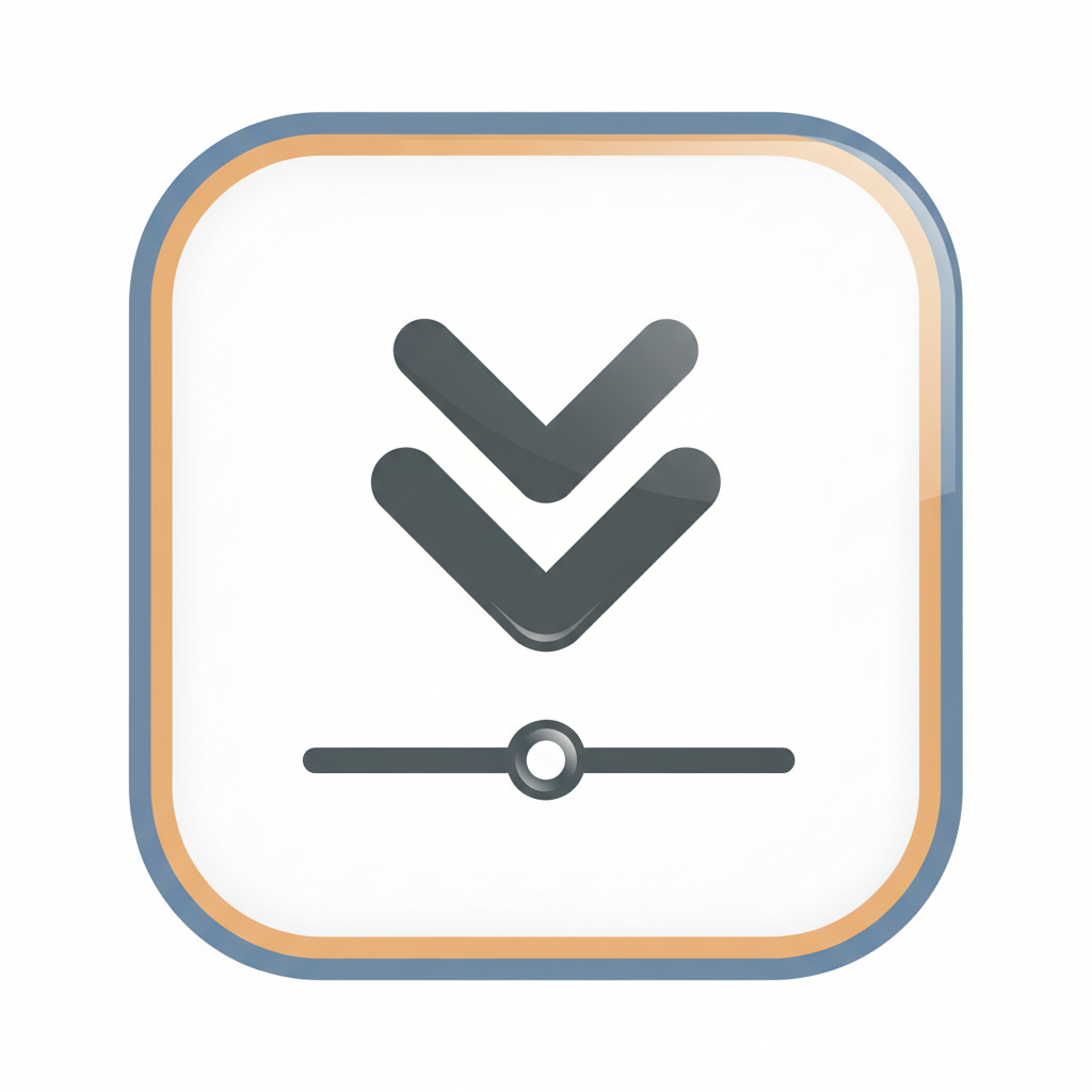 Scroll down indicator